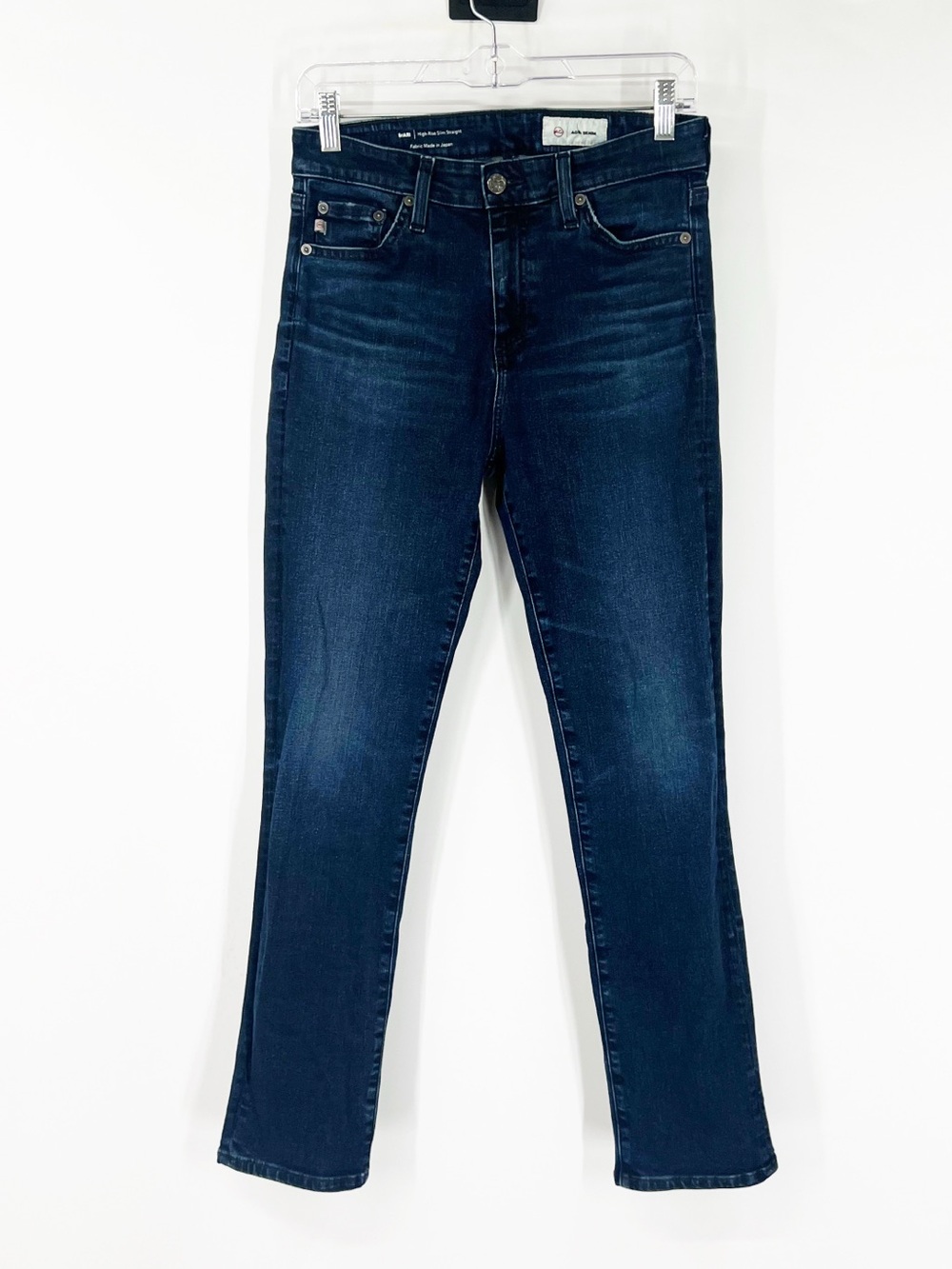 AG Adriano Goldschmied Mari High Rise Slim Straight Jeans